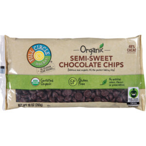 Full Circle Market Organic 48% Cacao Semi-Sweet Chocolate Chips 10 oz
