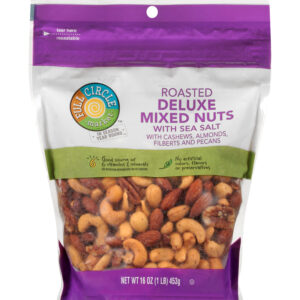 Full Circle Market Roasted Deluxe Mixed Nuts with Sea Salt 16 oz