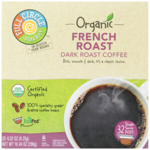 Dark French Roast 100% Arabica Coffee Single Serve Pods