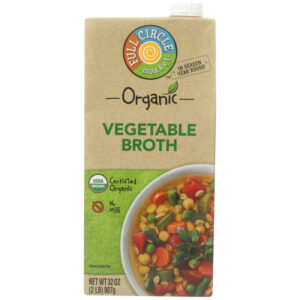Full Circle Market Organic Vegetable Broth 32 oz