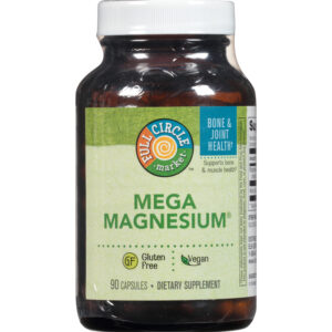 Mega Magnesium Supports Bone & Muscle Health Dietary Supplement Vegan Capsules