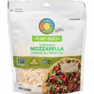 Full Circle Market Shredded Mozzarella Cheese Alternative 7.1 oz