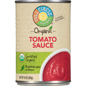 Full Circle Market Organic Tomato Sauce 15 oz