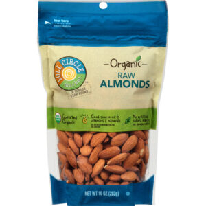 Full Circle Market Organic Raw Almonds 10 oz