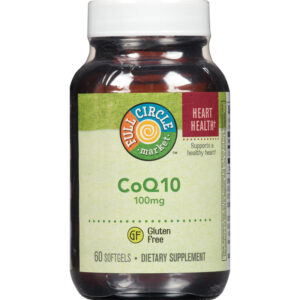 Coq10 100 Mg Supports A Healthy Heart Dietary Supplement Softgels