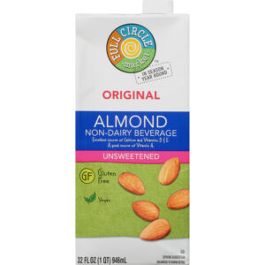 Full Circle Market Almond Unsweetened Original Non-Dairy Beverage 32 oz