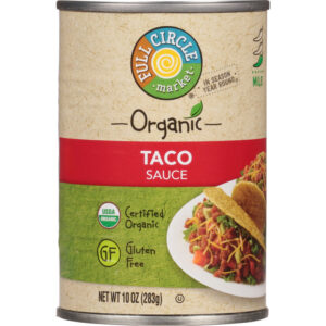 Full Circle Market Mild Organic Taco Sauce 10 oz