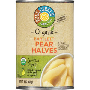 Full Circle Market Organic Bartlett Pear Halves 15 oz