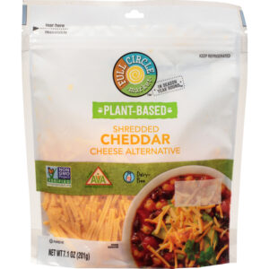 Full Circle Market Shredded Cheddar Cheese Alternative 7.1 oz