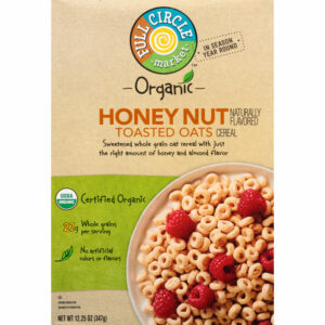 Full Circle Market Organic Toasted Oats Honey Nut Cereal 12.25 oz