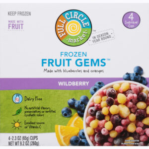 Full Circle Market Frozen Wildberry Fruit Gems 4 ea