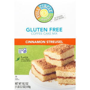 Full Circle Market Gluten Free Cinnamon Streusel Coffee Cake Mix 18.2 oz