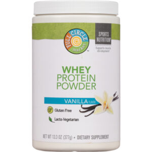 Full Circle Market Vanilla Flavor Whey Protein Powder 13.3 oz