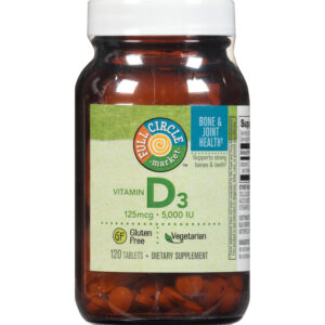 Vitamin D3 5000 Iu Veg Tab