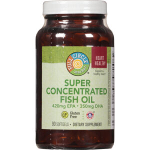 Full Circle Market Super Concentrated Fish Oil 90 Softgels