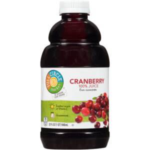 100% Cranberry Juice From Concentrate