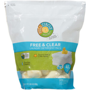 Laundry Detergent Pacs  Free & Clear