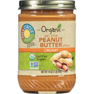 Full Circle Market Organic Creamy Peanut Butter Spread 16 oz