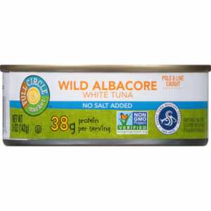 Full Circle Market No Salt Added White Wild Albacore Tuna 5 oz
