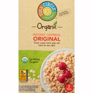 Full Circle Market Organic Original Instant Oatmeal 8 ea