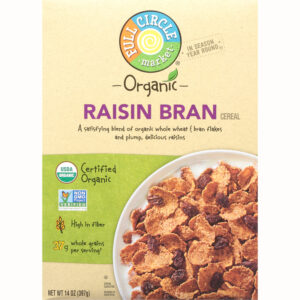 Full Circle Market Organic Raisin Bran Cereal 14 oz