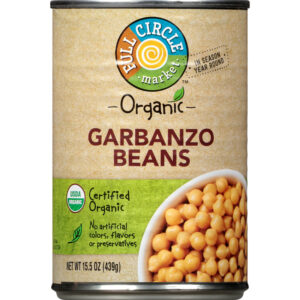 Full Circle Market Organic Garbanzo Beans 15.5 oz
