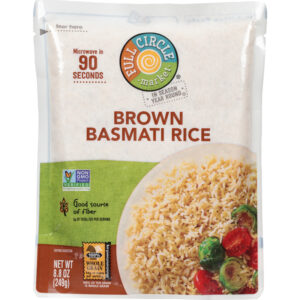 Full Circle Market Brown Basmati Rice 8.8 oz