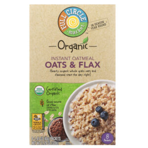 Oats & Flax Instant Oatmeal