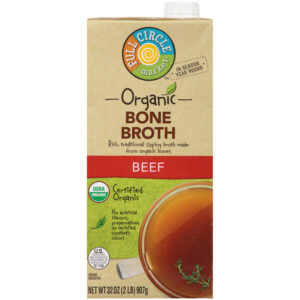 Full Circle Market Organic Beef Bone Broth  32oz
