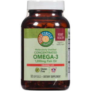 Vitamin Conc 1200Mg Omega-3 Org Flv Stgl