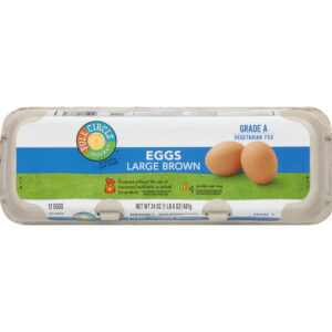 Grade A Vegetarian Fed Large Brown Eggs