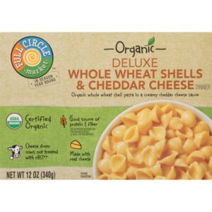 Deluxe Whole Wheat Shells & Cheddar Cheese Dinner