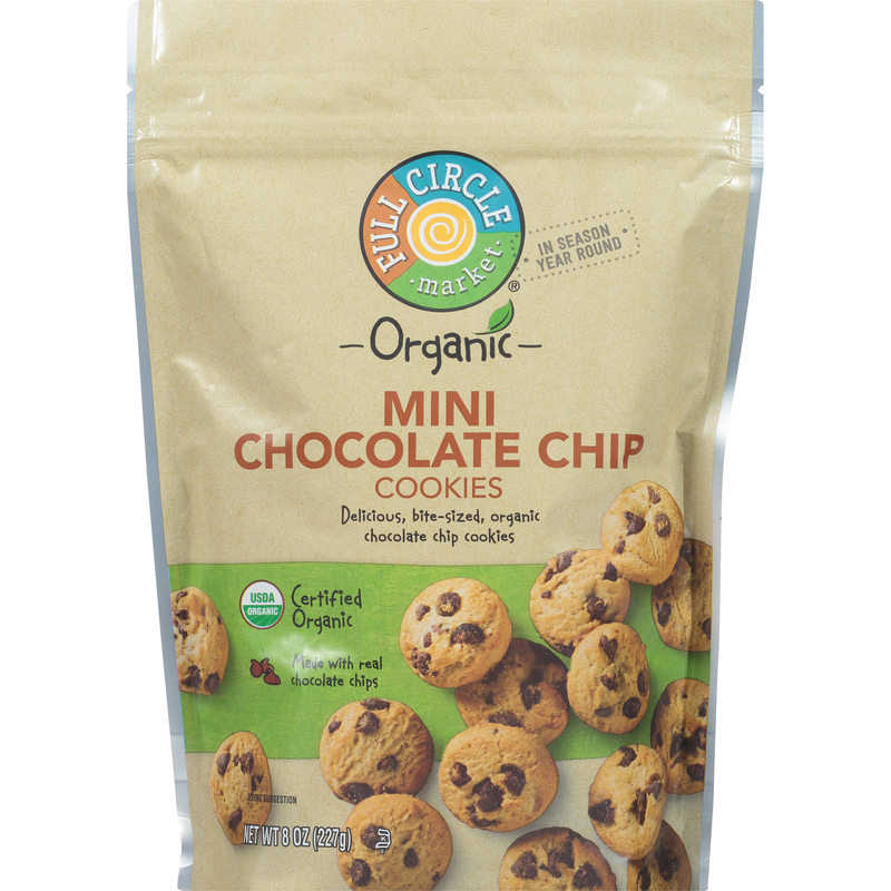 Mini Chocolate Chip Cookies - Full Circle Market