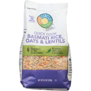 Full Circle Market Quick Cook Basmati Rice  Oats & Lentils 8.8 oz