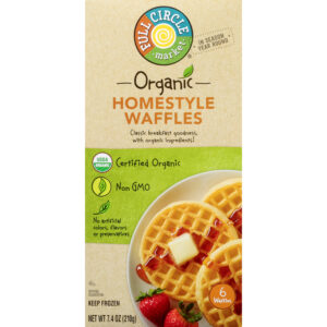 Full Circle Market Organic Homestyle Waffles 6 ea