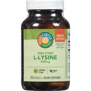 Vitamin L-Lysine 500 Mg Cap