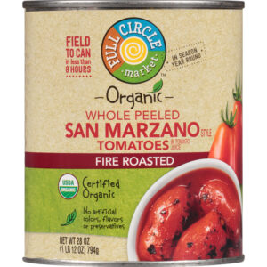 Fire Roasted San Marzano Style Whole Peeled Tomatoes In Tomato Juice