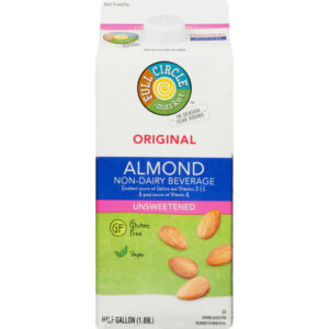 Full Circle Market Unsweetened Original Almond Beverage 0.5 gl