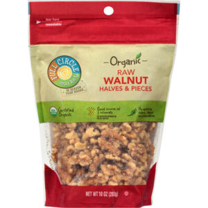 Full Circle Market Organic Halves & Pieces Raw Walnut 10 oz