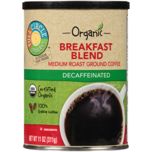 Decaffeinated Breakfast Blend Medium Roast Ground Coffee