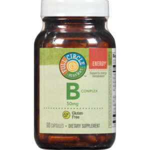 B Complex 50 Mg Supports Energy Metabolism Dietary Supplement Capsules