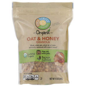 Oat & Honey Whole Rolled Oats Sweetened With Organic Honey Granola
