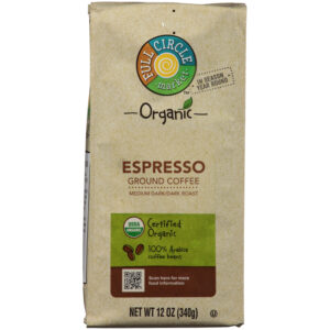 Medium Dark/Dark Roast Espresso 100% Arabica Ground Coffee