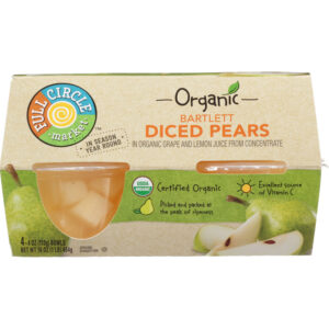 Full Circle Market Organic Bartlett Diced Pears 4 ea