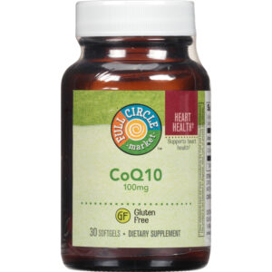 Coq10 100 Mg Supports Heart Health Dietary Supplement Softgels