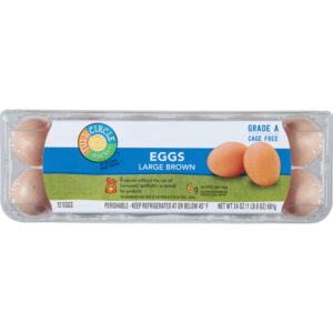 Full Circle Market Cage Free Brown Eggs Large 12 ea