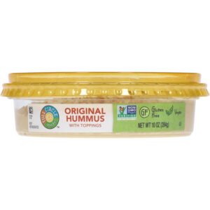Full Circle Market Original Hummus with Toppings 10 oz