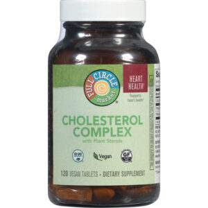 Full Circle Market Cholesterol Complex with Plant Sterols 120 Vegan Tablets