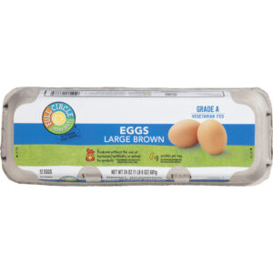 Full Circle Market Brown Eggs Large 12 ea
