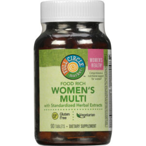 Full Circle Market Food Rich Women's Multi with Standardized Herbal Extracts 90 Tablets